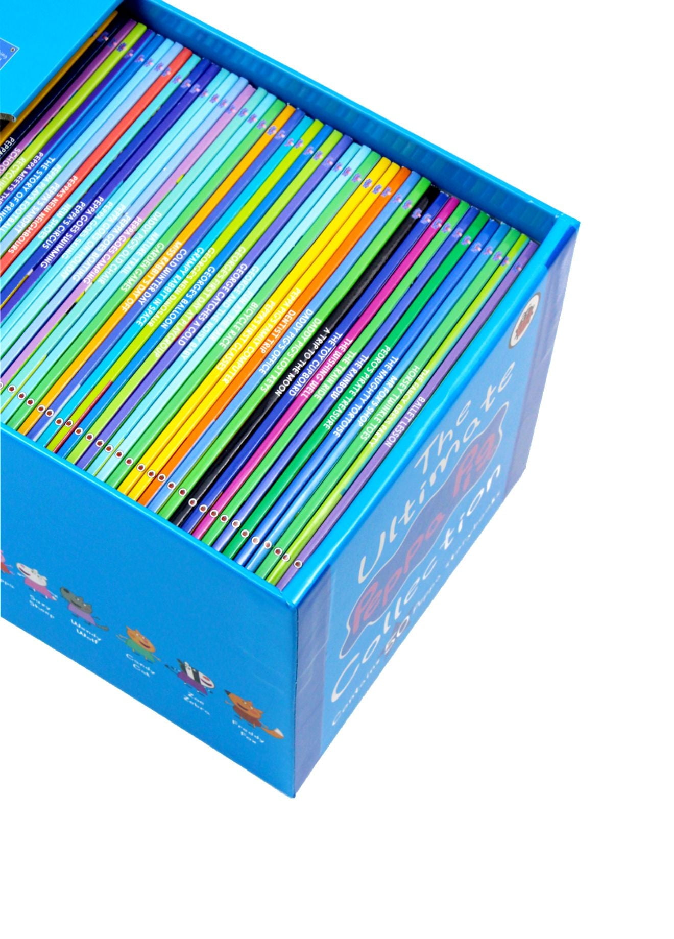 Peppa Pig Ultimate Collection 50 Books Set, Hardcover, Kids