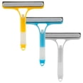 thumbnail image 2 of 3Pcs Shower Squeegees 3-in-1 Multifunctional Window Cleaning Tools Window Washing Brush with Water Spray Function for Car Windshield Mirror Bathroom, 2 of 8