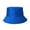 Dark Blue, variant on Solid Coloured Casual Style Sun Hat Features Wide Brim Design Lightweight and Breathable Construction Suitable for Outdoor Travel Settings