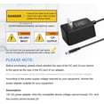 thumbnail image 7 of 12V 2A Power Supply Adapter, AC 100-240V 50/60Hz to DC 12V 2Amp Transformer Replacement Power Cord 6ft Universal AC Adapter [5.5mm x 2.5mm Barrel Plug], 7 of 7