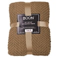 thumbnail image 4 of Home Soft Things Knitted Tweed Throw Couch Cover Blanket, 50 x 60, Amphora, 4 of 5