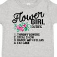thumbnail image 4 of Inktastic Flower Girl Wedding Duties Girls Toddler T-Shirt, 4 of 5