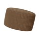 thumbnail image 4 of Funda redonda para otomana, funda protectora gruesa para muebles, ideal para guardar muebles. Café, 4 of 9