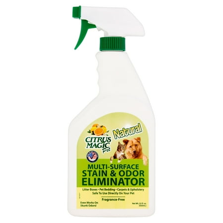 Citrus Magic Pet Natural Multi-Surface Stain & Odor Eliminator, 22 fl oz