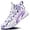 White&purple-1, variant on Men Basketball Shose Breathable Fashion Sneakers Non Slip Sport Shoes