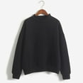 thumbnail image 3 of Greyghost Women's Basic Ultra Soft Solid Crew Neck Sweatshirt, 3 of 6