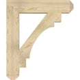 thumbnail image 3 of Ekena Millwork 6"W x 32"D x 38"H Merced Craftsman Rough Sawn Bracket, Douglas Fir, 3 of 4