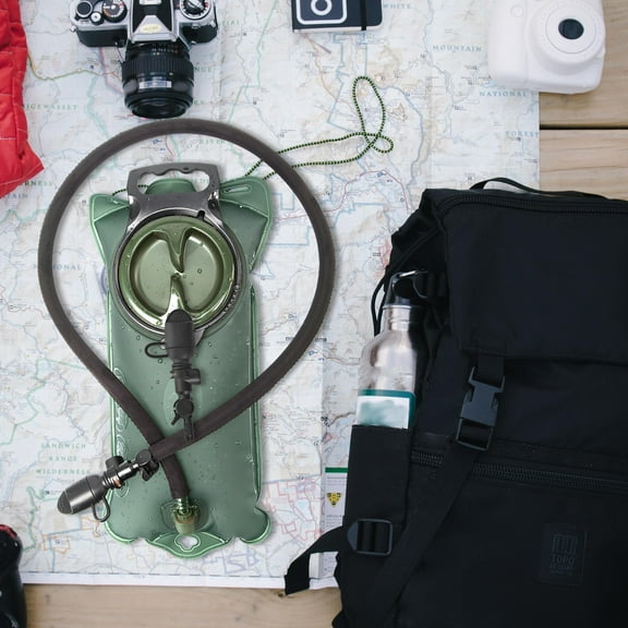 Worgeous Outdoor Hydration Bladder Mouthpiece Bite Valve Replacement Silicone Nozzle Mouthpiece Replacement Water Bladder Hydration Pack Bite Valve