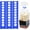 Blue, variant on BrightD - Bread Bag Clips, Reusable Food Storage Clips, Fresh Keeping Plastic Sealing Clips, 100 Pack 7/8 x 7/8 inch, for Bread Snack Bags Kitchen Food Storage  (Yellow)