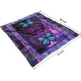thumbnail image 4 of Butterfly Blanket for Kids Adult Soft Couch Room Kawaii Flannel Throw Blanket Decor for Couch, 4 of 5