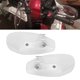 thumbnail image 5 of Protector de mano universal para motocicleta de 10 mm/0,4 pulgadas, deflector de viento, compatible con Honda, transparente, 5 of 14