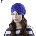 thumbnail image 2 of Flmtop Mode Femmes Style Indien Turban Plissé Extensible Chapeau Bandeau, 2 of 7