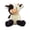 Black, variant on Cow Plush Stuffed Animal Toy 9 Inch Cow Plush Keychain Fluffy Cow Portable Stuffed Toy Perfect Birthday Gift