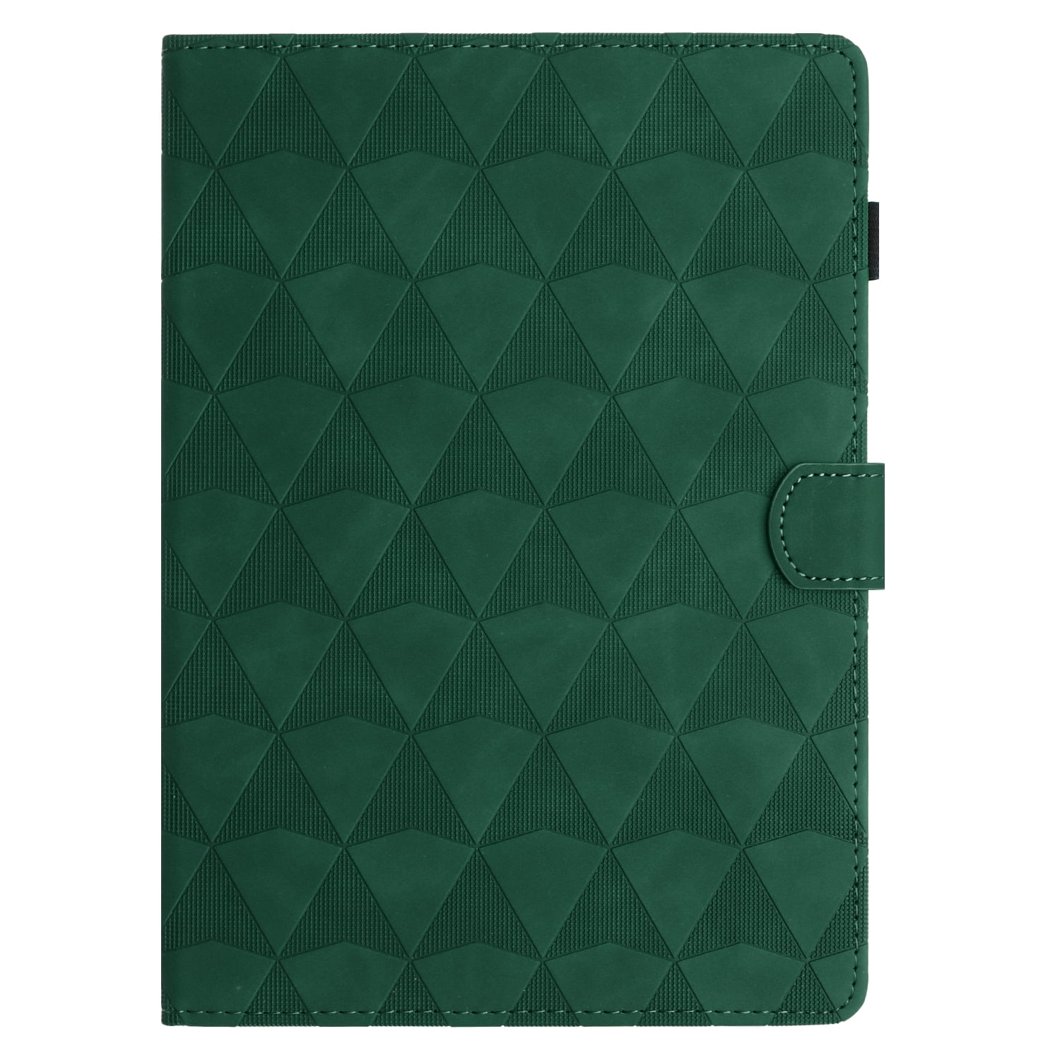 For iPad Air 11 Case 2024 - Highly Protective Apple Ipad Air Case with Stand & Pencil Holder – Functional 11 inch iPad Flip Folio Cover with Magnetic Closure and Diamond Pattern Embossed, Green