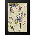 thumbnail image 2 of Goldberger, Jennifer 17x24 Black Modern Framed Museum Art Print Titled - Parchment Flower Field II, 2 of 5