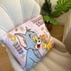 thumbnail image 1 of Peluches de Tom y Jerry muy suaves, almohada suave para sofá cama, cojín trasero cómodo, decoración del hogar, juguete de peluche con estampado de Anime de dibujos animados, 1 of 5