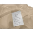 thumbnail image 3 of Dormir Fine Linen 100% Cotton Full Sheets Set, 400 Thread Count Sateen, 4 Piece Sheets Set, Color Beige, 3 of 7