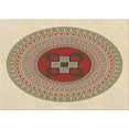 thumbnail image 1 of Ahgly Company Machine Washable Indoor Rectangle Transitional Sienna Brown Area Rugs, 2' x 5', 1 of 7