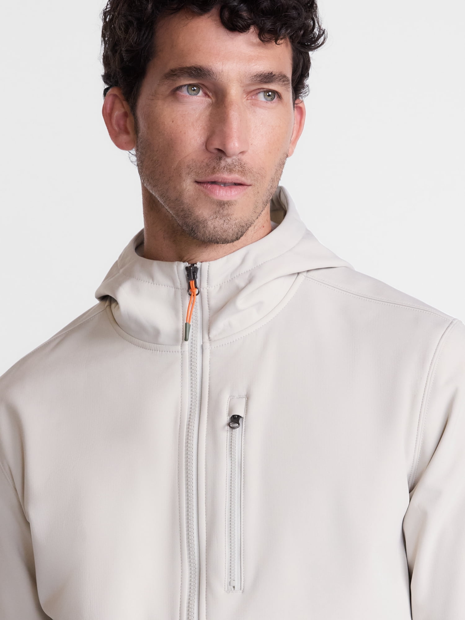 Ozark Trail Men's and Big Men's Softshell Jacket with Hood, Sizes S-3XL