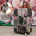 thumbnail image 4 of Pioneer Flower Floral Print Pattern Luggage Cover Fashion Suitcase Cover Baggage Covers Fit 25-28 Inch Luggage (Go Travel), 4 of 5