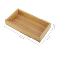 thumbnail image 4 of Bandejas De Servicio Anidadas De Madera Bandeja De Servicio De Comida De Té De Frutas Rectangular De Estilo Japonés Para Restaurante Hogar Bamb00 Bandeja Para Servir, 4 of 8