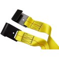 thumbnail image 4 of Correa de remolque de servicio pesado, cesta de trinquete ajustable para automóvil Correas de amarre Correa Cuerda de remolque con soporte de ganchos, 4 of 4