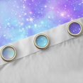 thumbnail image 4 of Feelyou Purple Blue Sky Curtains Pack of 2 (42x84 Each), Dreamy Stars Curtains Blackout, 4 of 6