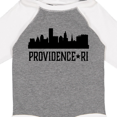 thumbnail image 4 of Inktastic Providence Rhode Island City Skyline Boys or Girls Long Sleeve Baby Bodysuit, 4 of 5