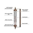 thumbnail image 5 of 10 Inch Brand New High Quality Steel Indoor/Outdoor Thermometer Wireless Decorative, 5 of 5