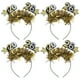thumbnail image 1 of Diadema de Año Nuevo 2026 (4 unidades) - Diadema con estrella brillante - Accesorios para fiestas de graduación, decoración y fotos de Nochevieja, 1 of 7