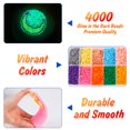 thumbnail image 4 of Kit de Cuentas para Planchar Meland Fuse 24000 piezas 5 mm 24 Colores con Tableros de Clavijas, 4 of 8