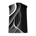 thumbnail image 5 of gbyLJF Women's Novelty Tanks & Camis Plus Size Tank Top Cross Tank Tops for Women Mock Neck Sleeveless Top, 5 of 5