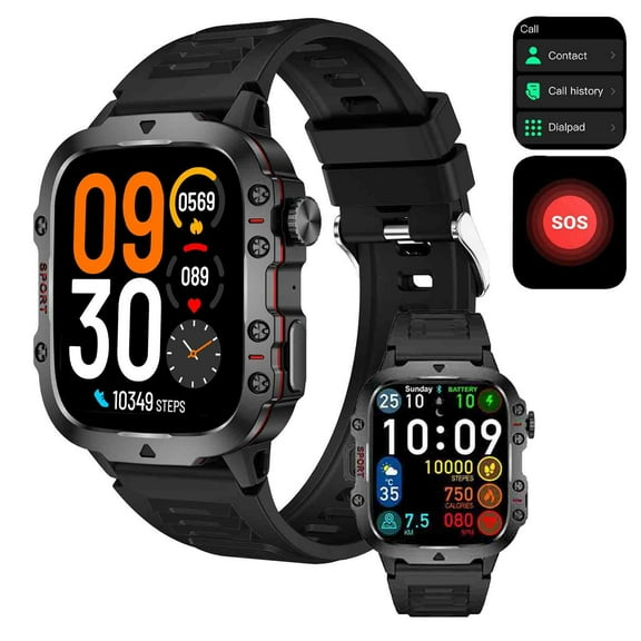 AZXY Smart Watch,Fitness Smart Watches,Bluetooth Smart Watch,Cheap Sports Touchscreen Smartwatch for Men Women Android Clearance,Waterproof Fitness Trackers