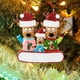 thumbnail image 4 of Árbol De Navidad Personalizado Con Familia De Renos, Ciervo, Santa, Familia, Alce, Vacaciones, Invierno, Tradición, Decoración De Regalo Speravity HA042658-02, 4 of 6