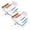 A691 Grey 5.9x4.3x2.4" 28Pack, variant on 28Pcs Pouch Inside Zipper With 14 Day Zipper Pouches Organizer Travel Weekly Vitamin Reusable Portable Large Holder Daily Food Storage
