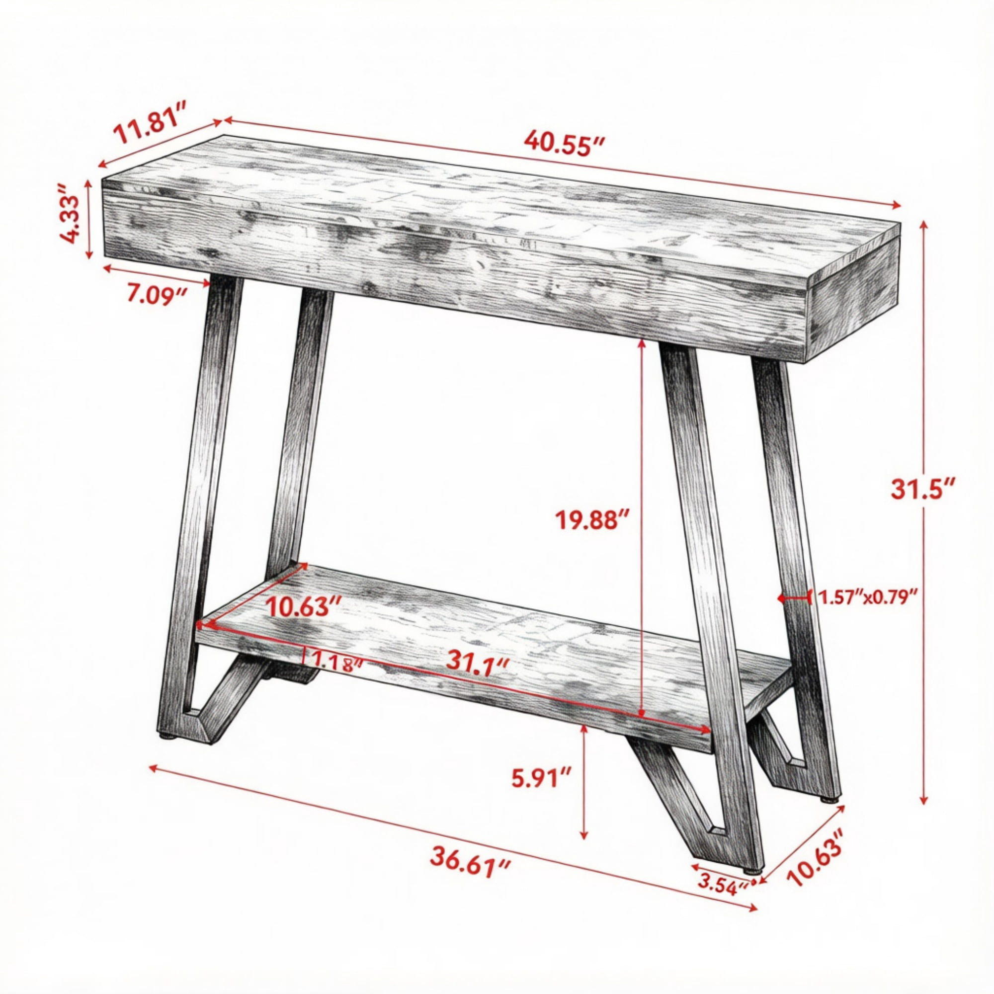 Long Console Table