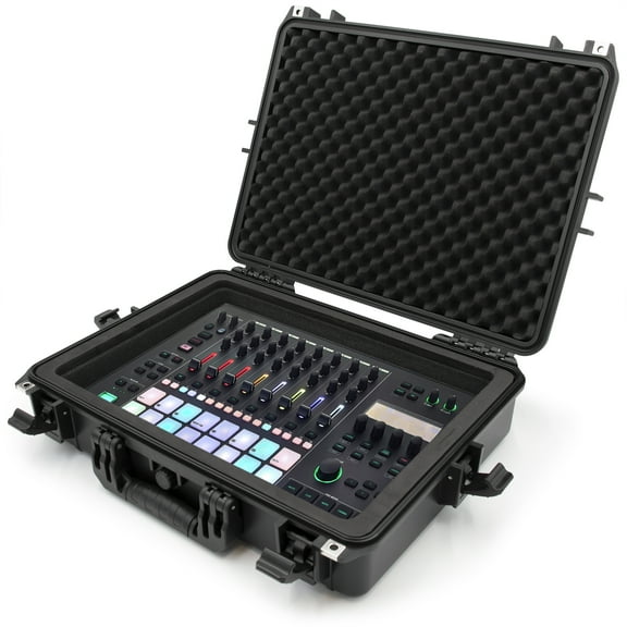 CASEMATIX Synthesizer Mixer Case Compatible with Roland MC-707, TR-8S, MX-1, Peak, APC40 MKII and More - Case Only