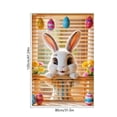 thumbnail image 3 of Rewenti Easter Door Streamer – Bunny Theme 90x180cm Front Porch Decoration, 3 of 6