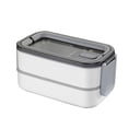 thumbnail image 2 of Yuarrent Fiambrera calentada, contenedor de almuerzo aislado de acero inoxidable, caja térmica Bento a prueba de fugas, calentador de comida con asa, Mostrada Tipo 2 Yuarrent HA026322-02, 2 of 6