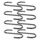thumbnail image 5 of Houderco 8Ud Colgadores En S De Hierro Negro Para Utensilios Y, 5 of 8