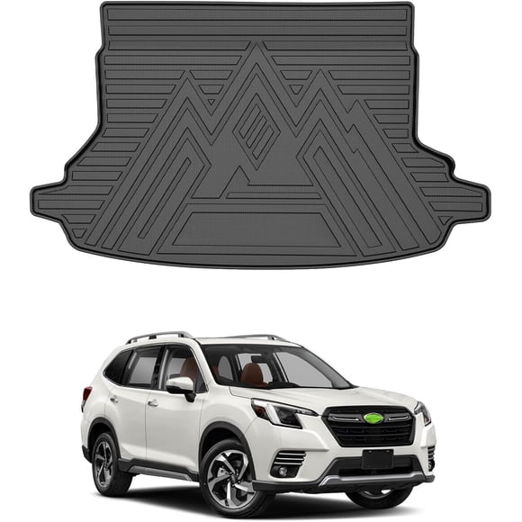 Subaru Forester 2019 2020 2021 2022 2023 2024 model Forester accessories All-weather waterproof trunk mat TPE 3D trunk tray