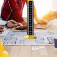thumbnail image 3 of Ceiling Leveling Ruler under $5! Yannianjz Leveler Tool, Light Steel Ceiling Leveling Ruler for Drywall and Tile Installation, Magnetic Level Ruler for Construction and DIY, 3 of 4