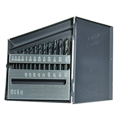 UPC: 0050728436902 | Viking 43690 Type 260-T 135 Deg Split Pt Stub Length Drill Bit Set 13 Piece