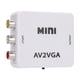 thumbnail image 2 of Práctico convertidor de audio y video AV a VGA Adaptador de alta TV Set top Box Video Converter con Vogacara EL011838-00, 2 of 5