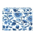 thumbnail image 7 of Yayeee Collapsible Cube Storage Bin with Lid Fabric Closet Decorative Basket with Handles, Blue Floral Pattern, 7 of 7