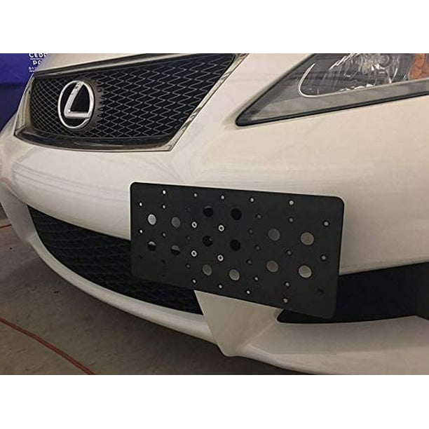 Front Bumper Tow Hook License Plate Mount Bracket for Lexus is F 2008