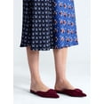 thumbnail image 2 of Free Assembly Women's Faux Suede Buckle Mules, 2 of 7