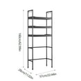 thumbnail image 2 of Stainless Steel Bathroom Storage Rack, 3 Layer Toilet Shelf Organizer, Space Saving Multi-functional Storage for Toiletries, Towels, and Plants, Easy to Assemble and Clean, 2 of 6