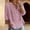 Pink, variant on Cotton Blend Tops for Women Boho Peasant Blouse Retro Embroidered Cotton Linen Short Sleeve Boho Tops for Women 2026 Boho Ethnic Style Peasant Tee Roll Up Short Sleeve T-shirt Tunic Green S
