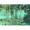 thumbnail image 1 of Ahgly Company Indoor Rectangle Abstract Turquoise Blue Modern Area Rugs, 4' x 6', 1 of 4